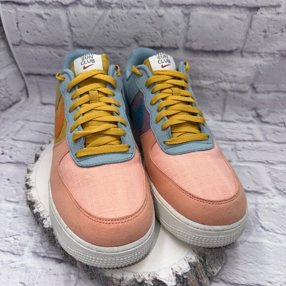 Nike Mens Size 11.5 Air Force 1 '07 LV8 Next Nature Low Sun Club Shoes Sneakers - Picture 2 of 13